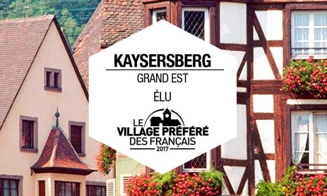 Kayserberg village préféré des français ; Alsace